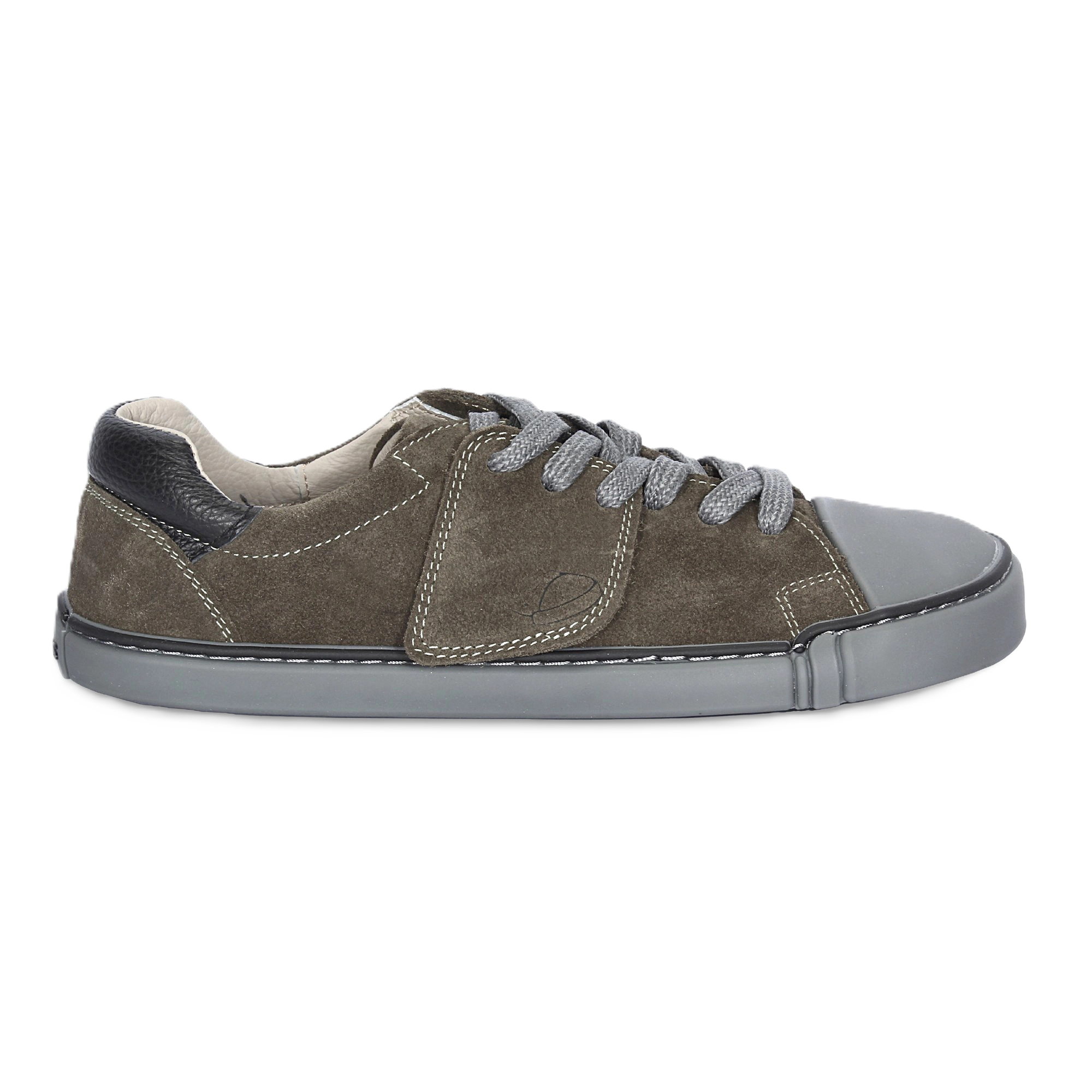 Skórzane trampki treeps low typu barefoot gray khaki 1