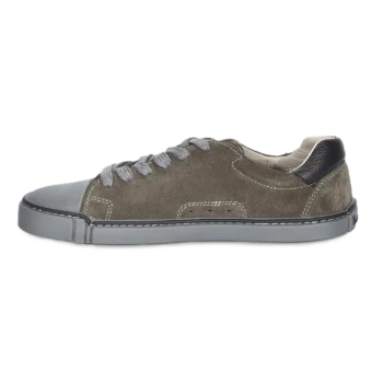 Skórzane trampki treeps low typu barefoot gray khaki 2