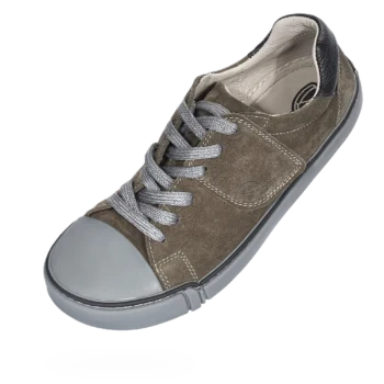 Skórzane trampki treeps low typu barefoot gray khaki 4