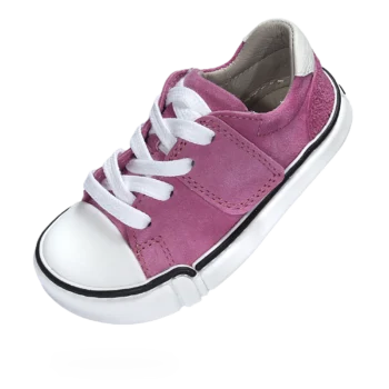 Skórzane trampki treeps low typu barefoot fuchsia 4