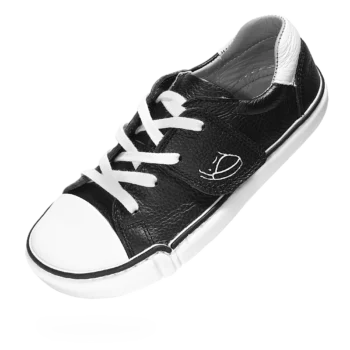 Skórzane trampki treeps low typu barefoot blackish 4