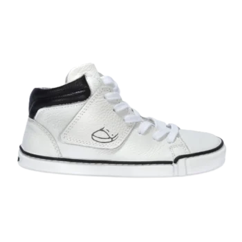 Skórzane trampki treeps high typu barefoot białe 1