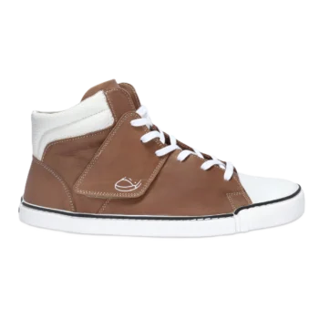 Skórzane trampki treeps high typu barefoot carmel 1