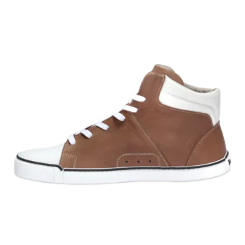 Skórzane trampki treeps high typu barefoot carmel 2