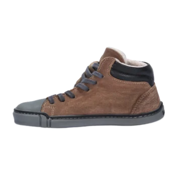 Skórzane trampki treeps high typu barefoot coffee 2