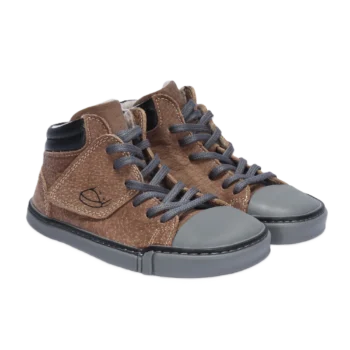 Skórzane trampki treeps high typu barefoot coffee 3